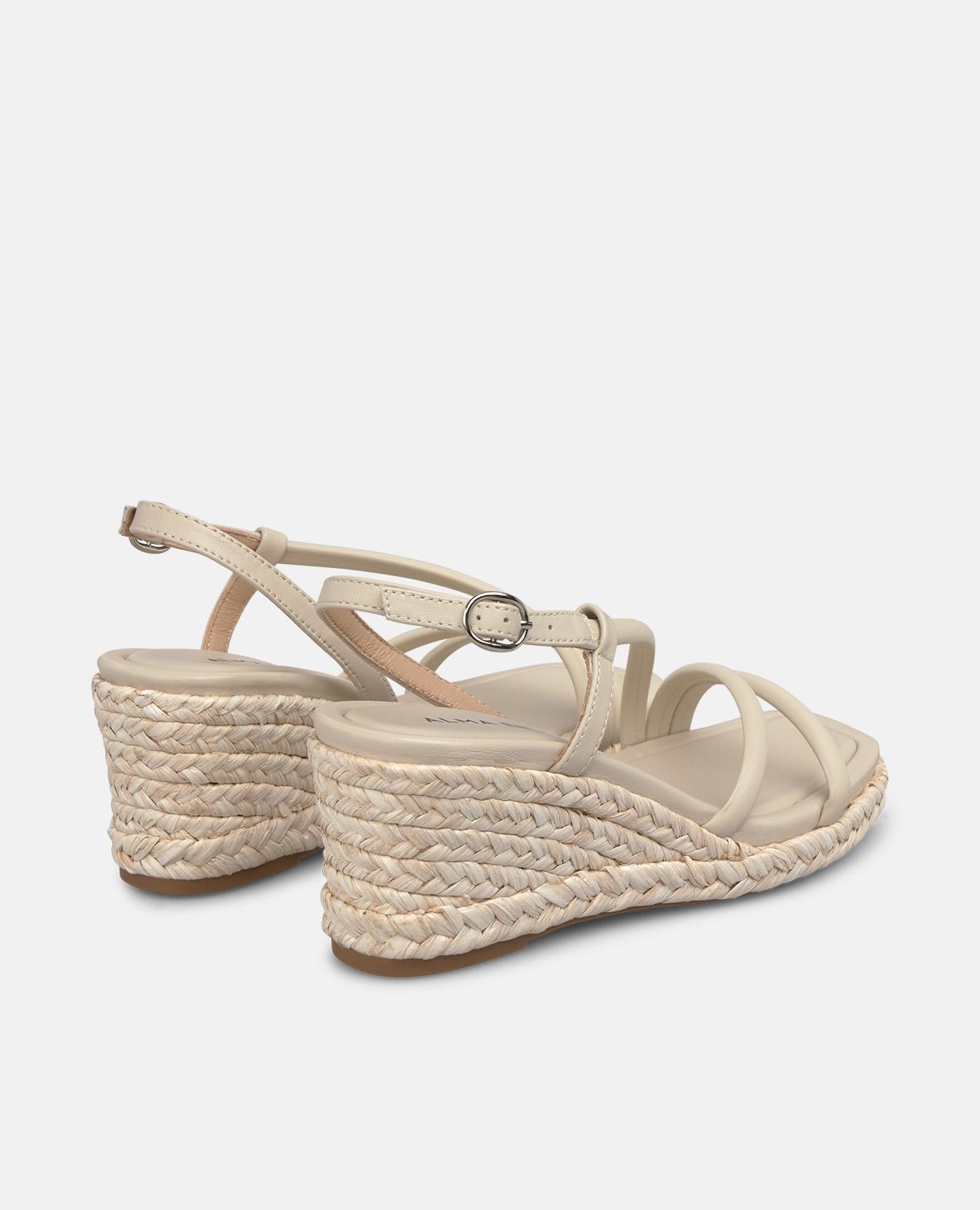 alma-en-pena-tubular-wedge-sandale-wei-nappa-espadrilles-mit-7-cm-mittelkeil image 3