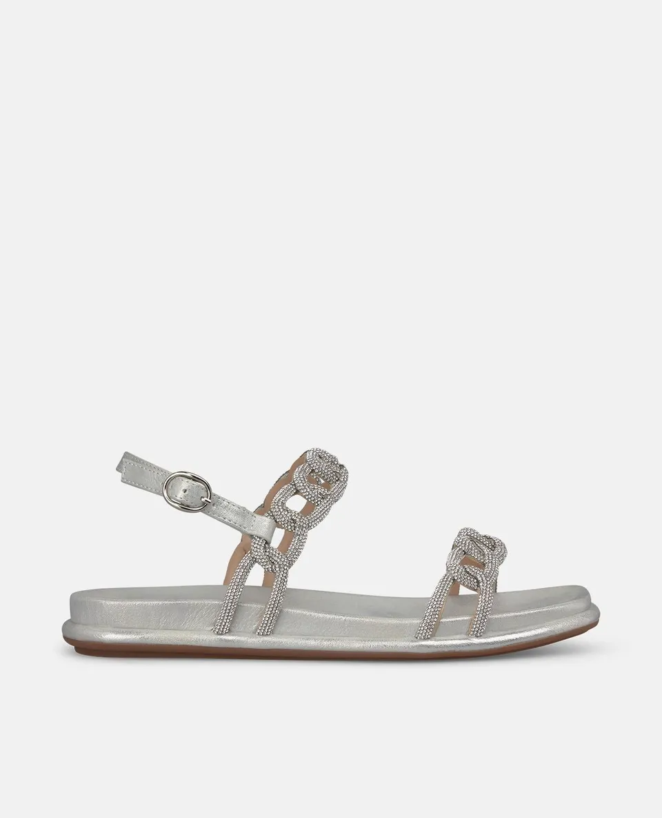 alma-en-pena-alfa-63596-flache-sandale-silber image 1