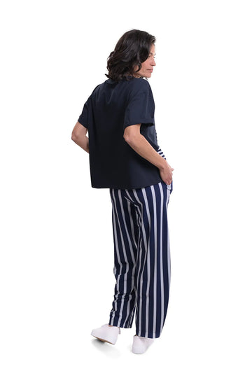 alembika-tekbika-herz-applikation-t-shirt-navy image 4