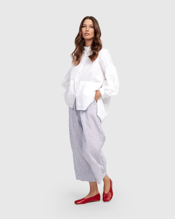 alembika-lydia-hi-lo-bluse-white-baumwollbluse-oversize image 7