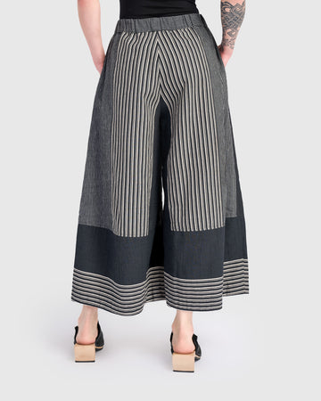 alembika-urban-marisol-wide-leg-pant-slate-stripes-weite-cropped-hose image 6