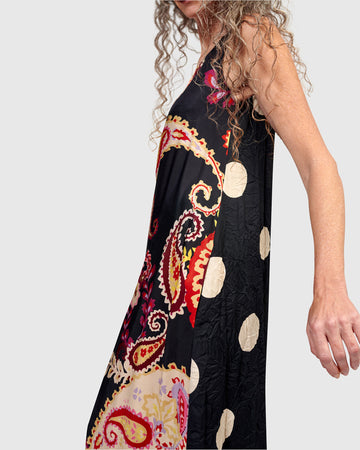 alembika-speakeasy-rmelloses-kleid-fiesta-damen-maxikleid image 7