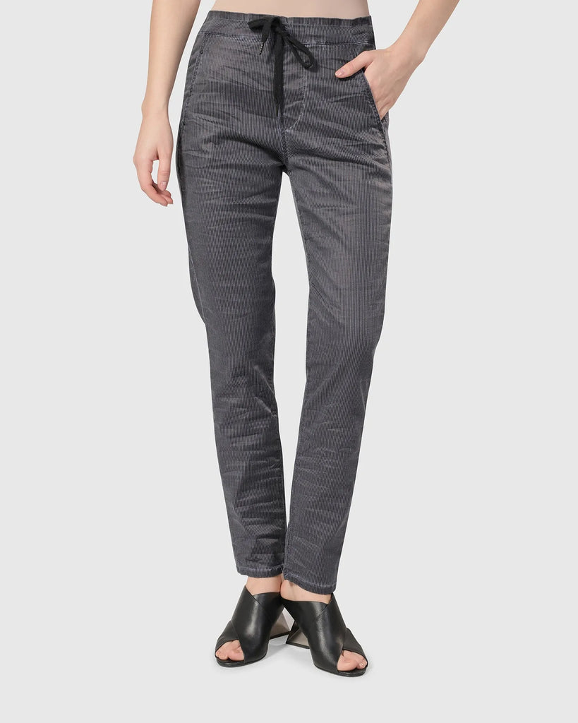 alembika-pinstripe-iconic-stretch-jeans-damen-navy image 1