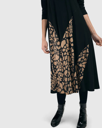 alembika-tekbika-flame-trapeze-kleid-desert image 5