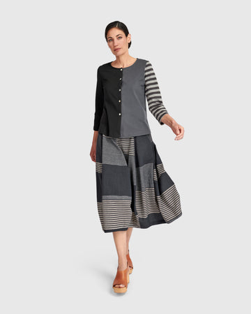 alembika-urban-rally-colorblock-cardi-mix-leichte-strickjacke image 6