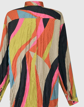 alembika-abstract-crinkle-shirtdress-multi image 6