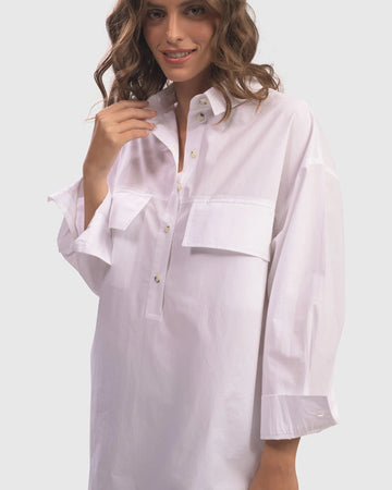 alembika-urban-crisp-tunika-kleid-in-wei image 6