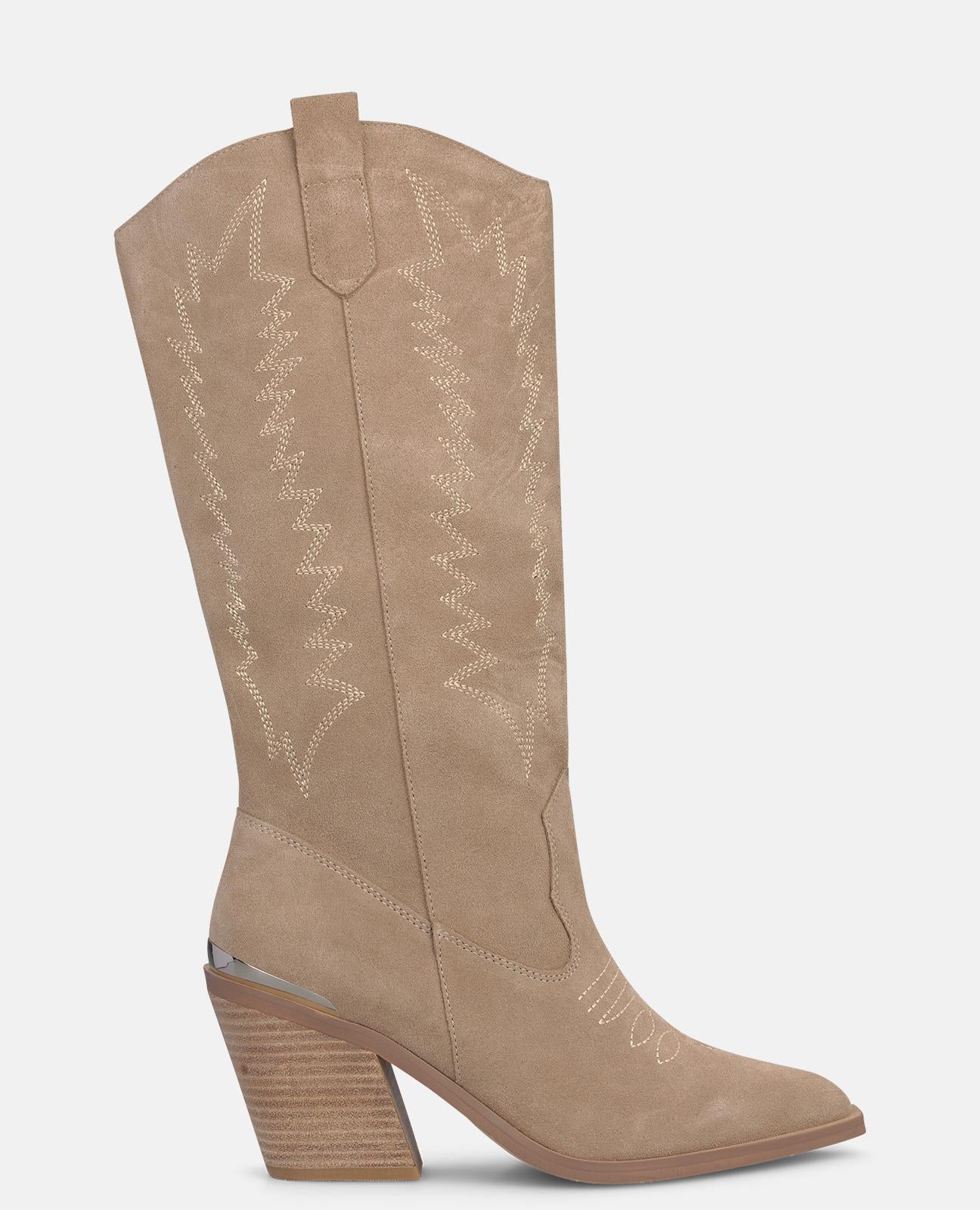 alma-en-pena-suede-cowboystiefel-vis-n-8-cm image 1