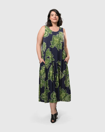 alembika-aloha-maxikleid-7sd150r-royal-green-rmellos image 2