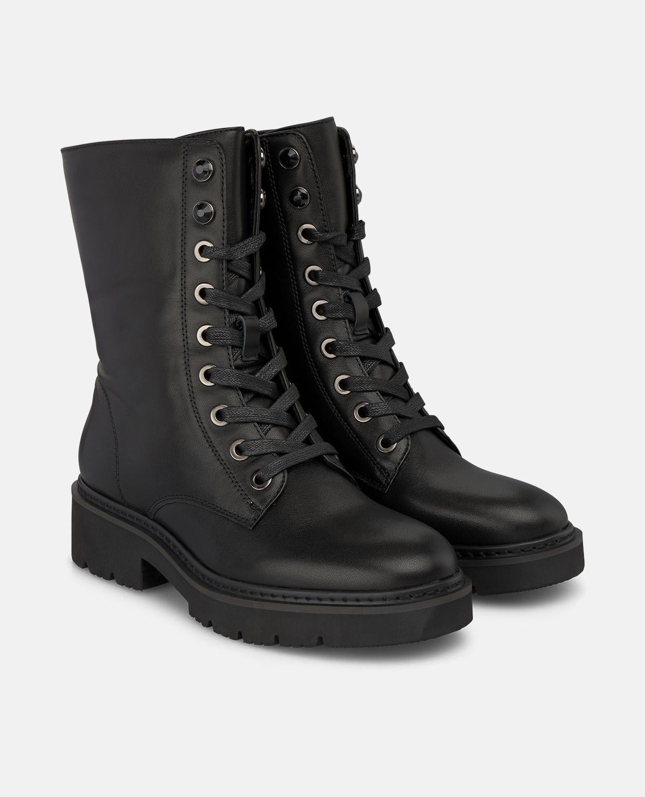 alma-en-pena-alfa-63941-military-schn-r-boots-nappa-leder-schwarz image 2