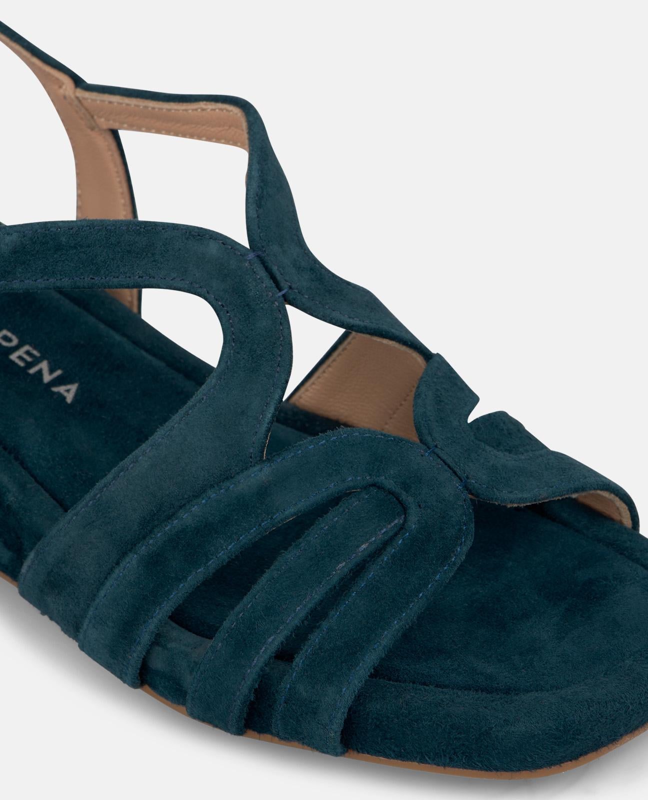 alma-en-pena-basic-keilsandalen-blau image 4