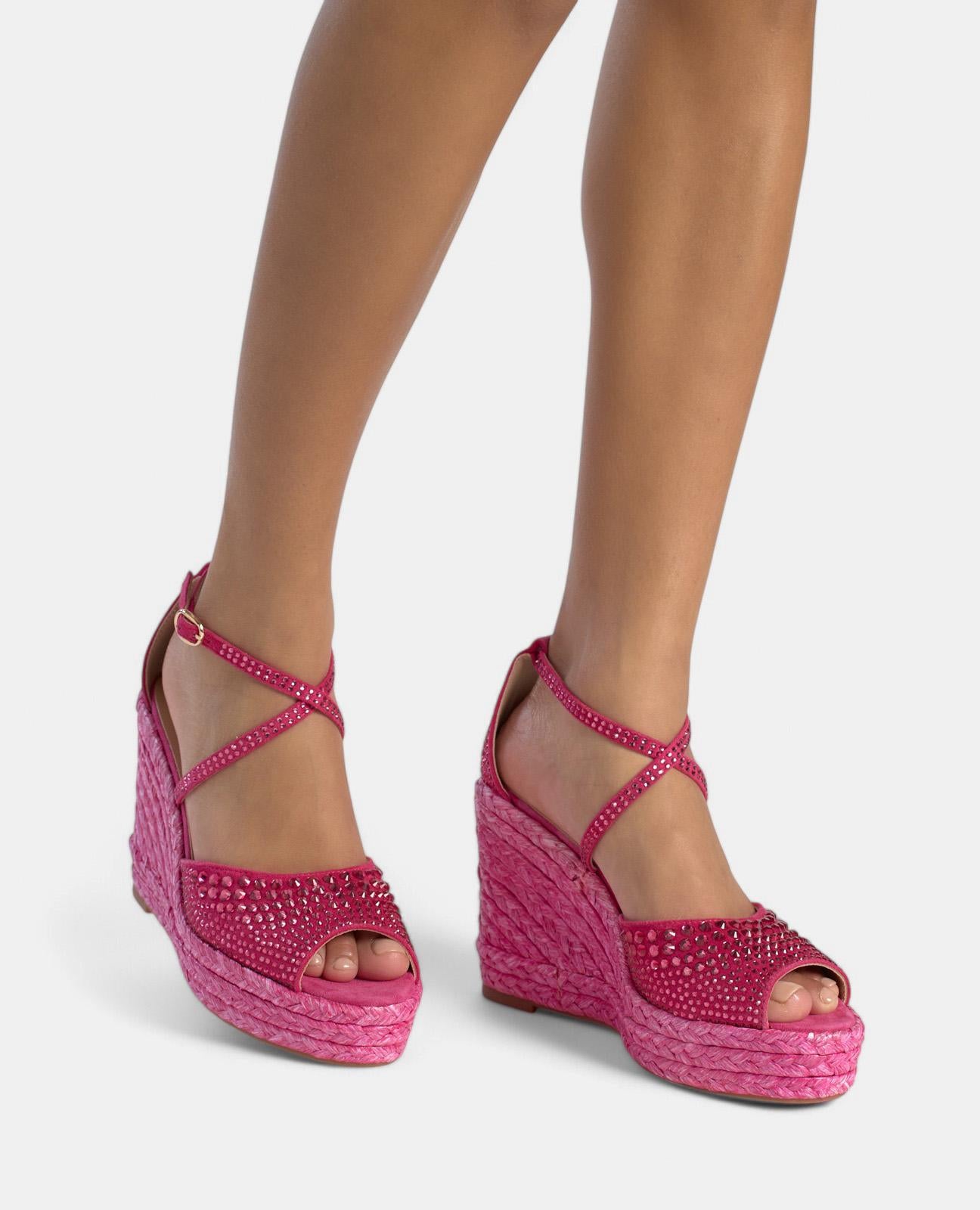 alma-en-pena-54215-keil-sandale-fucsia-strass-9-8-cm image 4