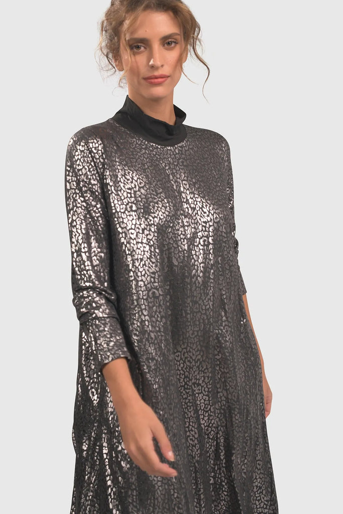 alembika-glimmer-maxi-dress-silver-langarm-maxikleid image 1