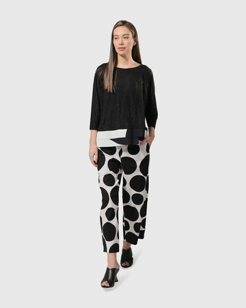 alembika-solo-cropped-pants-bubbles-cropped-hose-aus-baumwolle image 2
