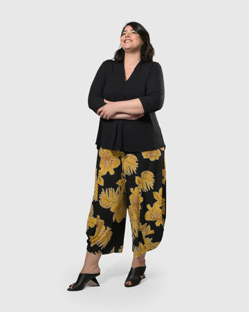 alembika-paradise-punto-hose-gold-damen-hose image 7