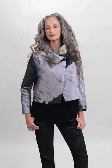 alembika-peony-crop-jacket-gold-damen-kurz-jacke image 5