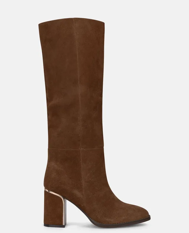 alma-en-pena-alfa-63884-stiefel-aus-wildleder-camel-8-cm image 1