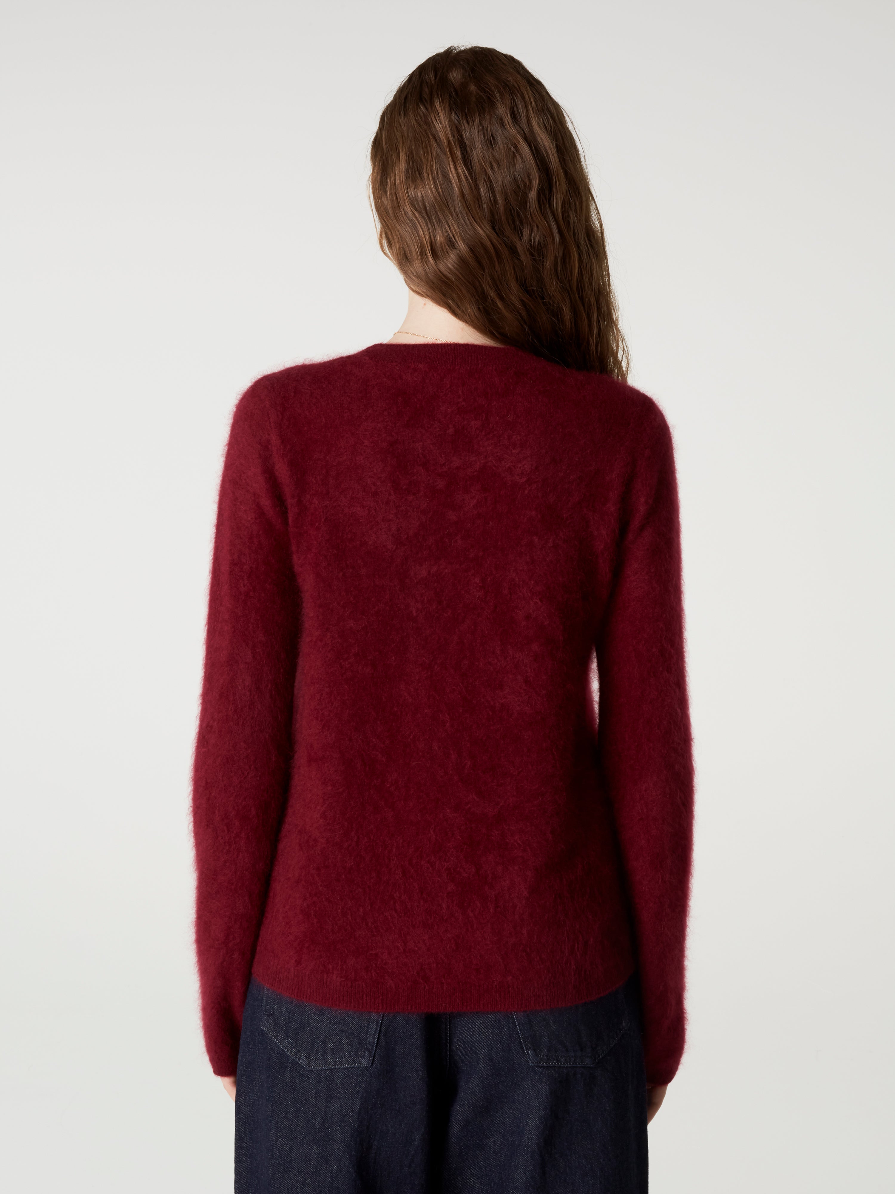 absolut-cali-kaschmir-pullover-damen-bordeaux-rundhals image 4