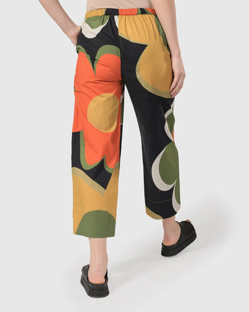alembika-groovy-crop-pants-floral-caprihose-baumwolle image 5