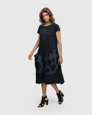 alembika-urban-melody-midi-kleid-navy image 4