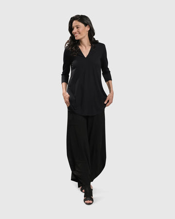 alembika-essential-v-neck-tunika-lange-tunika-mit-3-4-arm image 2
