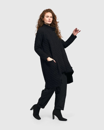 alembika-urban-chamberlain-draped-jacke-schwarz image 6