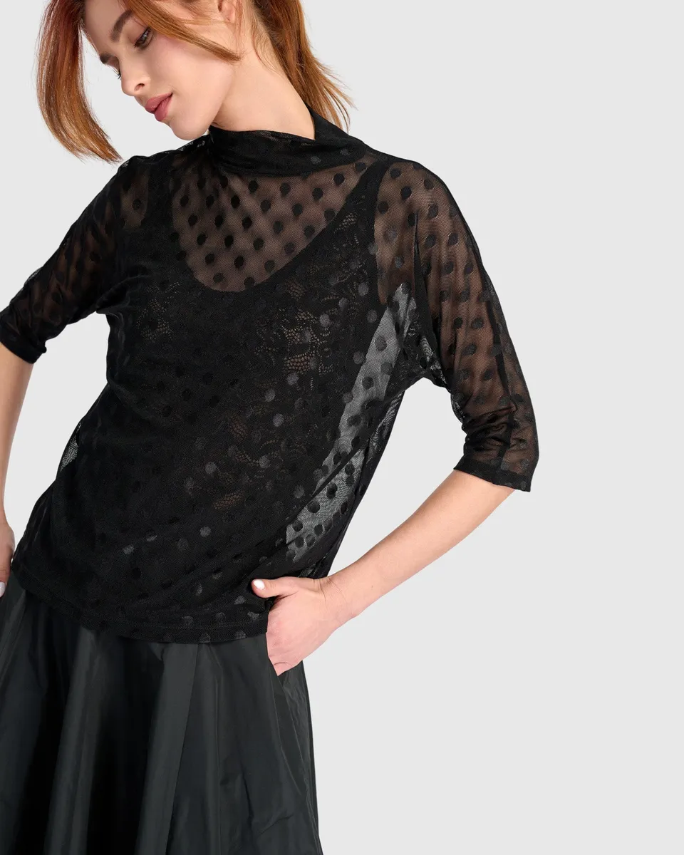 alembika-smolder-mockneck-top-mesh-top-schwarz image 1