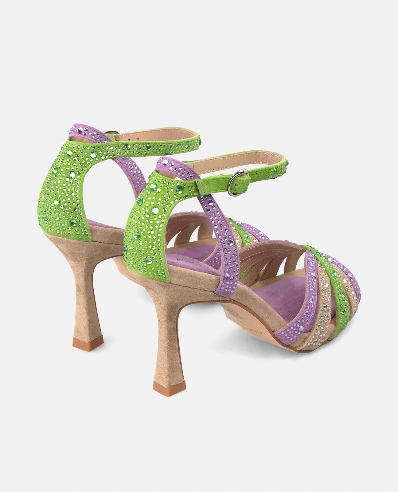 alma-en-pena-sandale-mit-absatz-multicolor-riemchen-9-cm-violett image 3