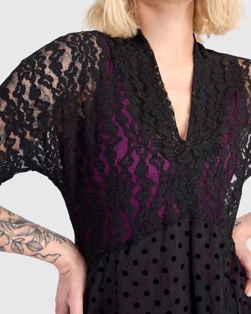 alembika-stiletto-lace-cocoon-kleid-schwarz image 8