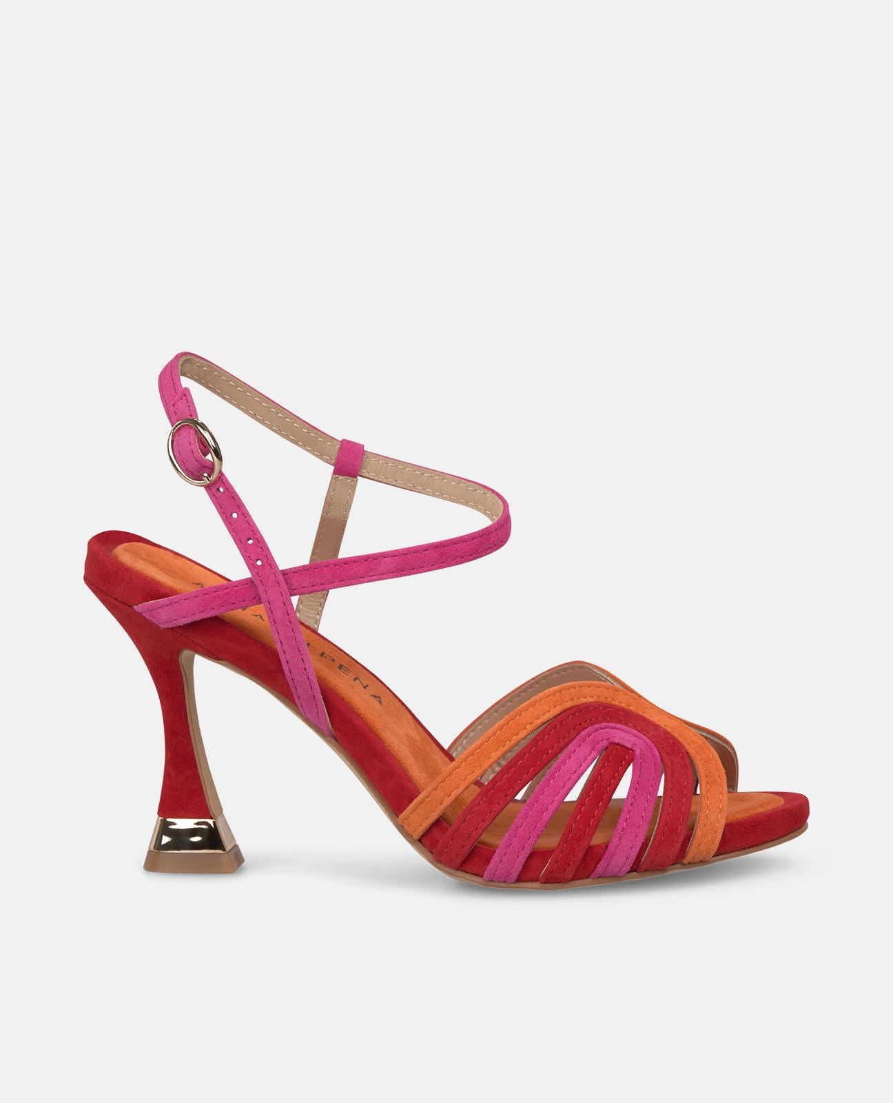 alma-en-pena-riemchen-sandalette-multicolor-10-5-cm-rot image 2