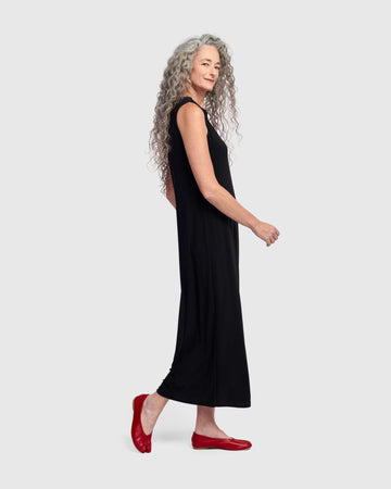 alembika-essential-column-dress-maxikleid-schwarz image 8