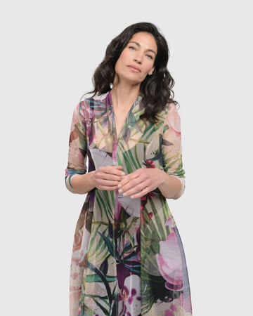 alembika-moonflower-cocoon-kleid-floral-langarm image 4
