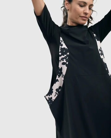 alembika-tekbika-sleeveless-apron-tunic-dress-floral-damen-tunika-kleid image 3