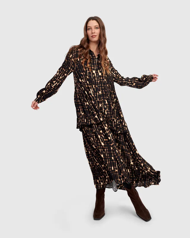 alembika-tessera-maxi-kleid-matrix image 1