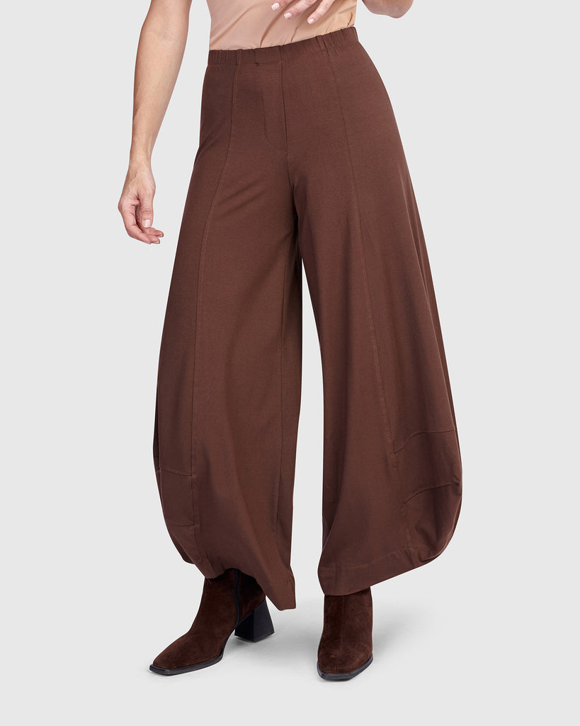 alembika-essential-punto-pants-umber image 1