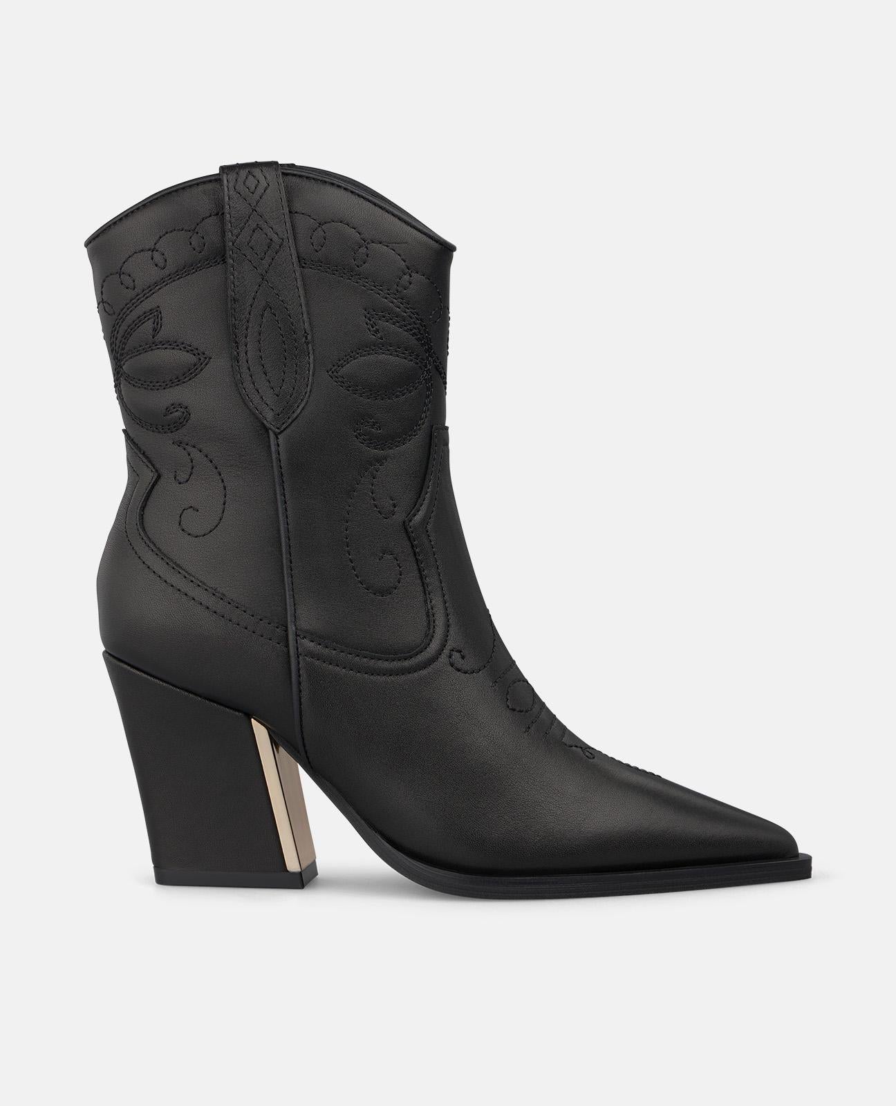 alma-en-pena-napa-cowboy-stiefelette-schwarz-8-cm image 1