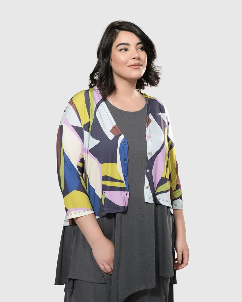 alembika-olivia-crop-cardigan-abstract image 1
