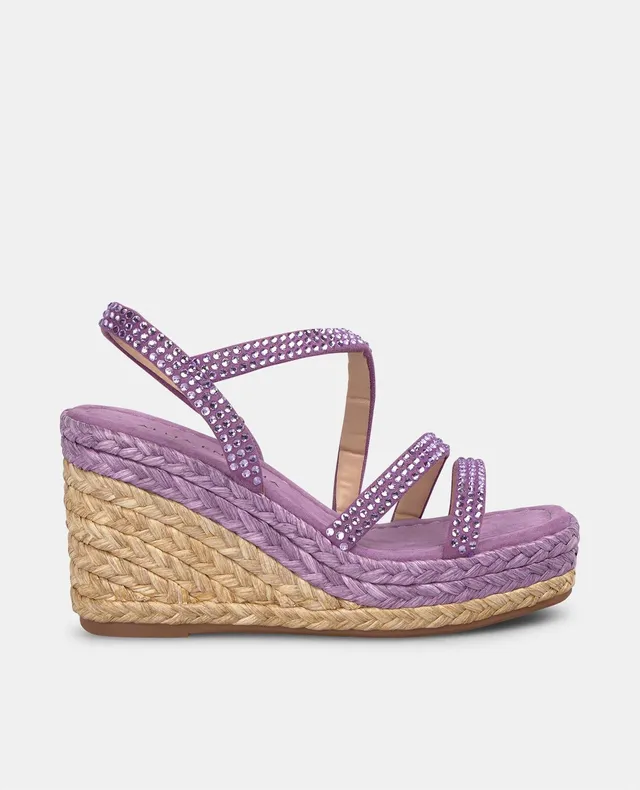 alma-en-pena-keilsandalette-mit-strass-violett-9-8-cm image 1
