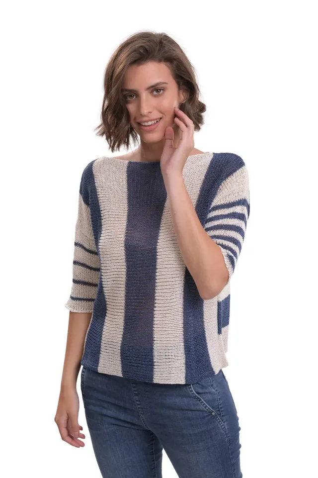 alembika-luxe-reversible-sweater-navy image 1