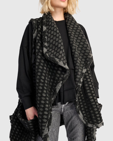 alembika-ashen-cozy-draped-vest-net image 2