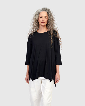 alembika-essential-oversized-trapeze-top-tunika-schwarz image 4