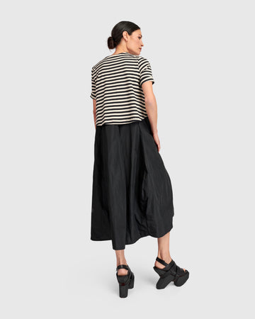 alembika-urban-tiebreaker-dress-damen-midikleid-stripes image 5