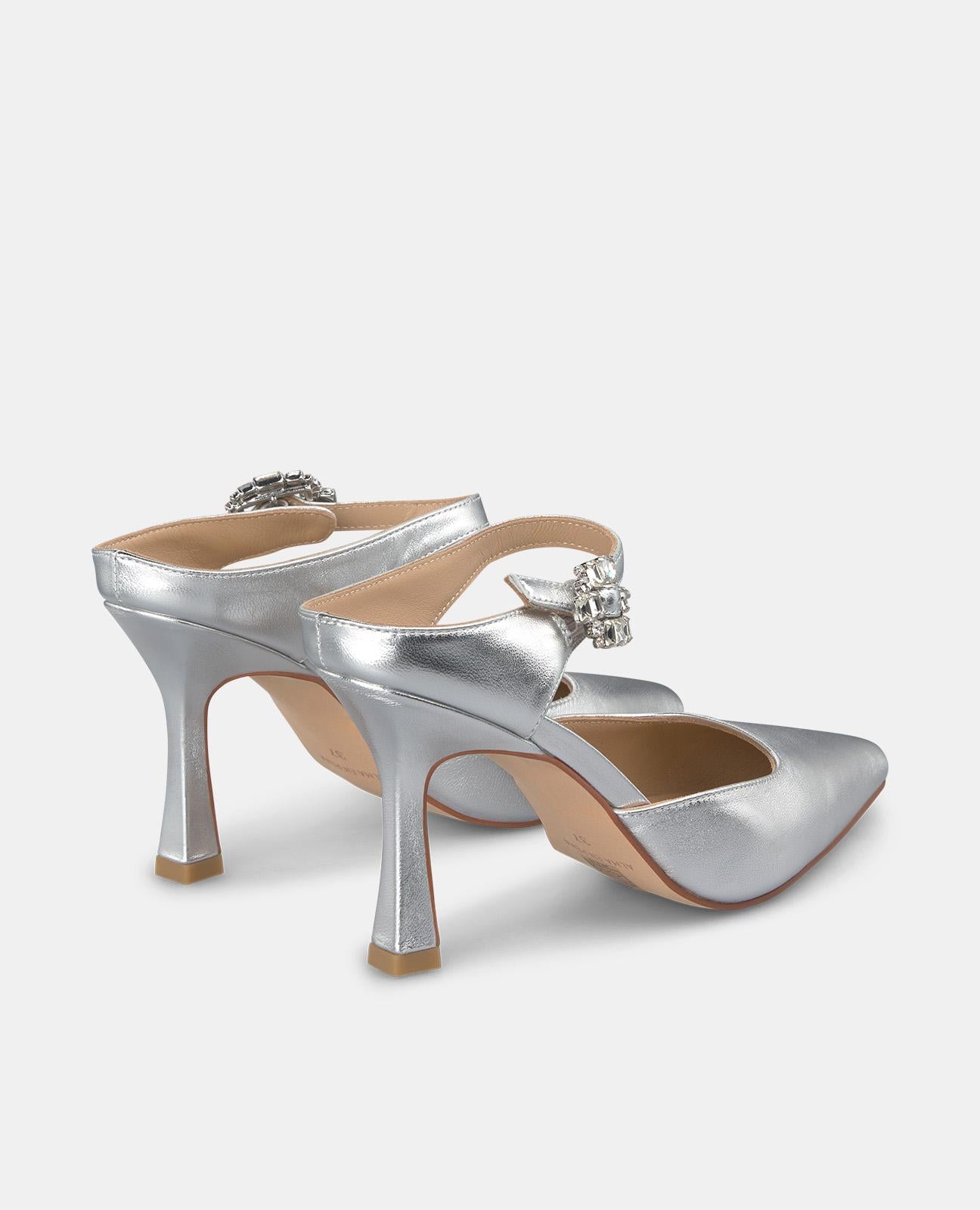 alma-en-pena-jewel-buckle-heel-shoes-slingpumps-silber-9-cm image 3
