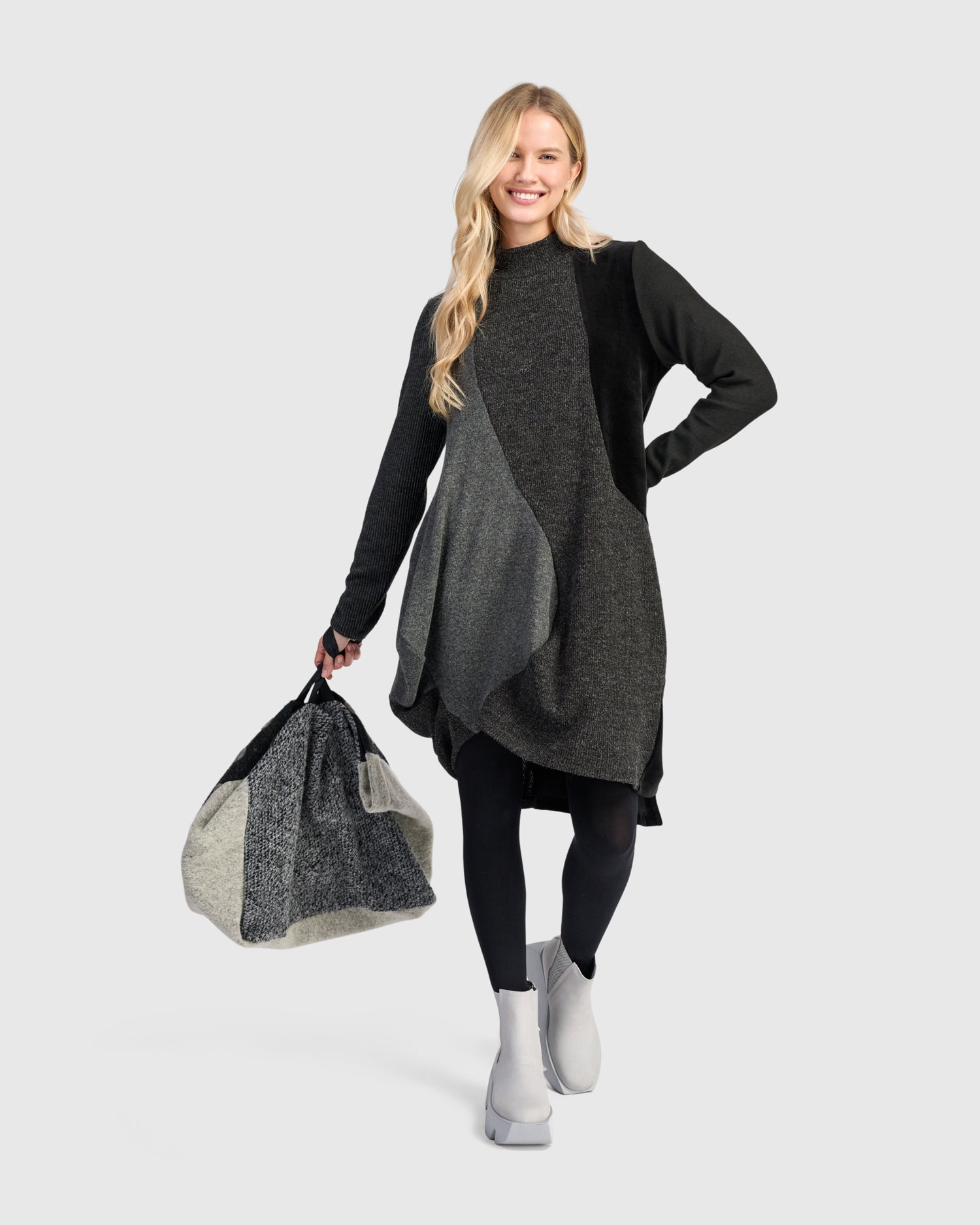 alembika-urban-myr-kleid-carbon-a-linie image 7