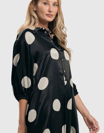 alembika-moon-dot-babydoll-dress-black-ivory image 5