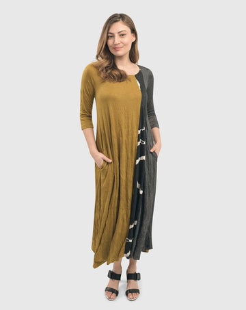 alembika-jill-crinkle-swing-kleid-gelb image 7
