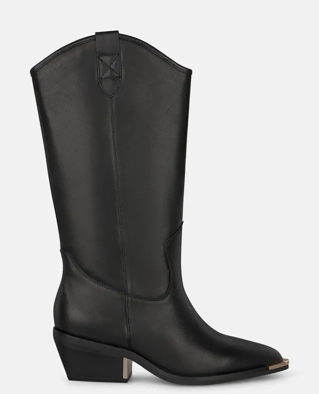 alma-en-pena-alfa-64213-cowboy-stiefel-aus-nappaleder-schwarz-5-cm image 1
