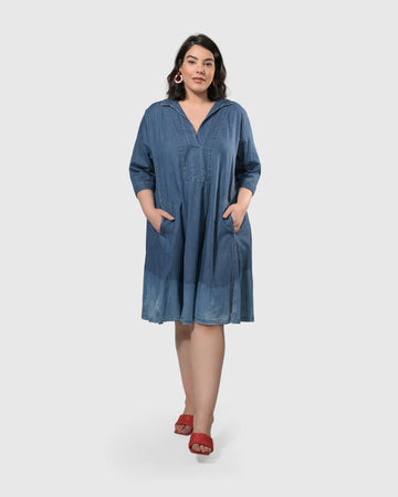 alembika-pas-ombr-swing-kleid-denim image 7