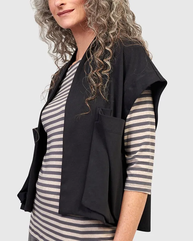 alembika-urban-sydney-pockets-jacket-black-damen-jacke image 1