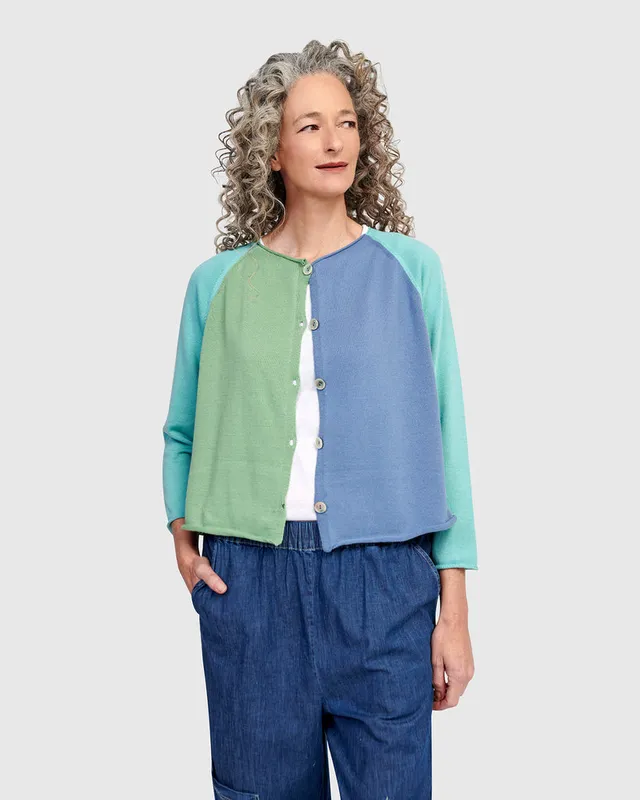 alembika-seashell-cardigan-aqua-baumwoll-cardigan image 1